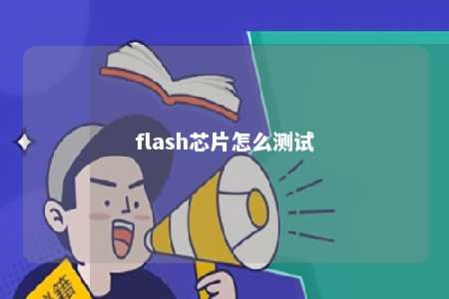 flash芯片怎么测试 